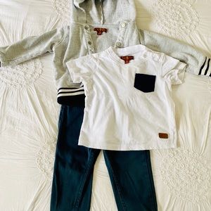7 for mankind 3 piece set - 18 months